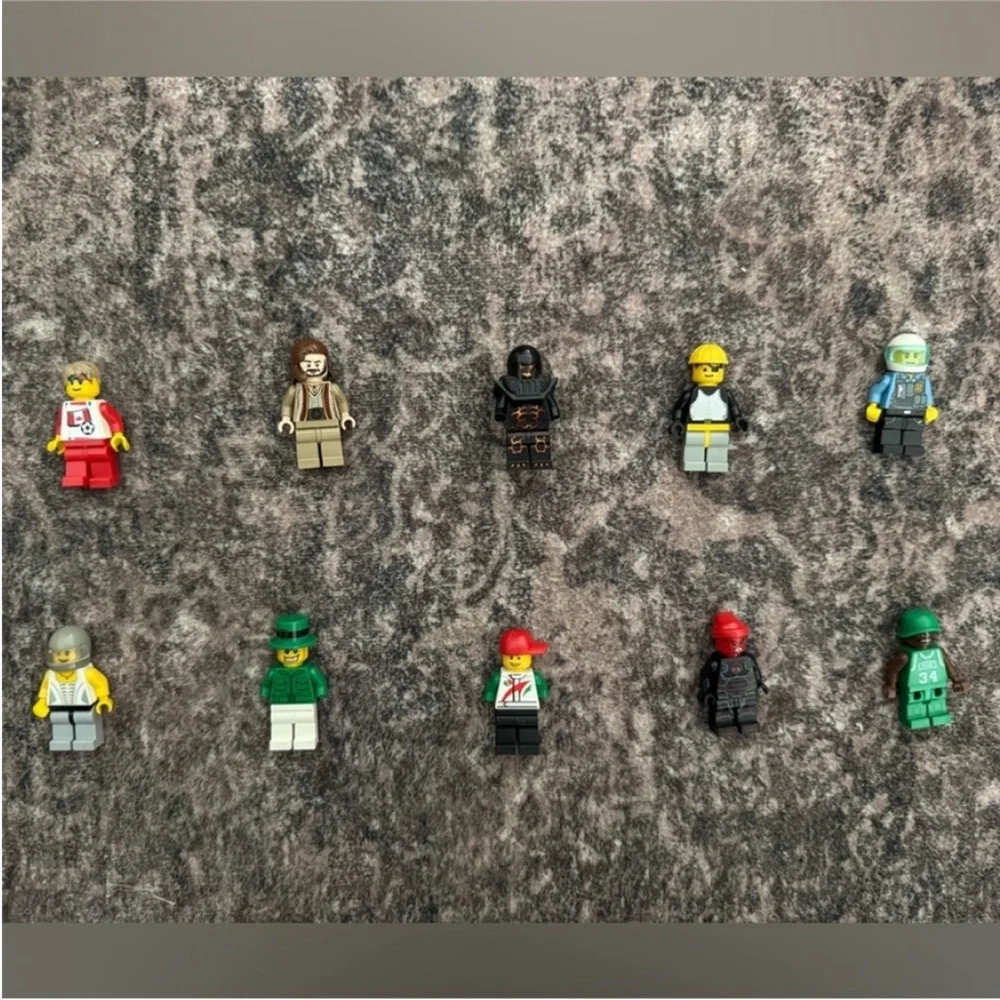 Lego Multicolor Miniature Figurine Collection